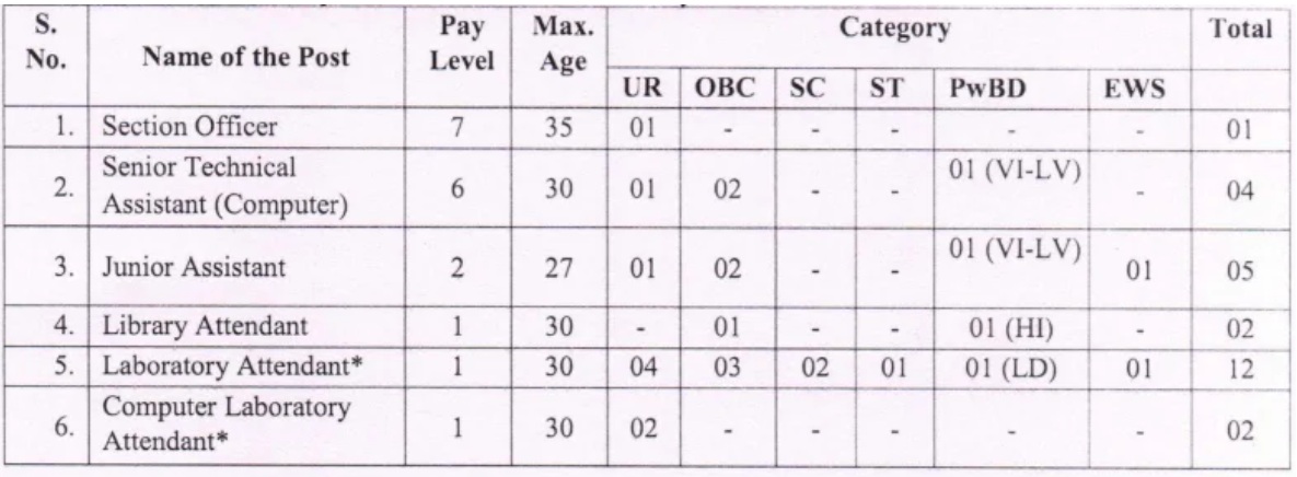 DDUC Non Teaching Online Form 2025